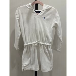 Polo Ralph Lauren Hooded Terry Cover-up 4T